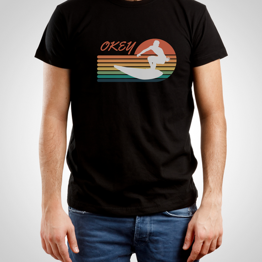 Okey  Surfing Short Sleeve Shirt