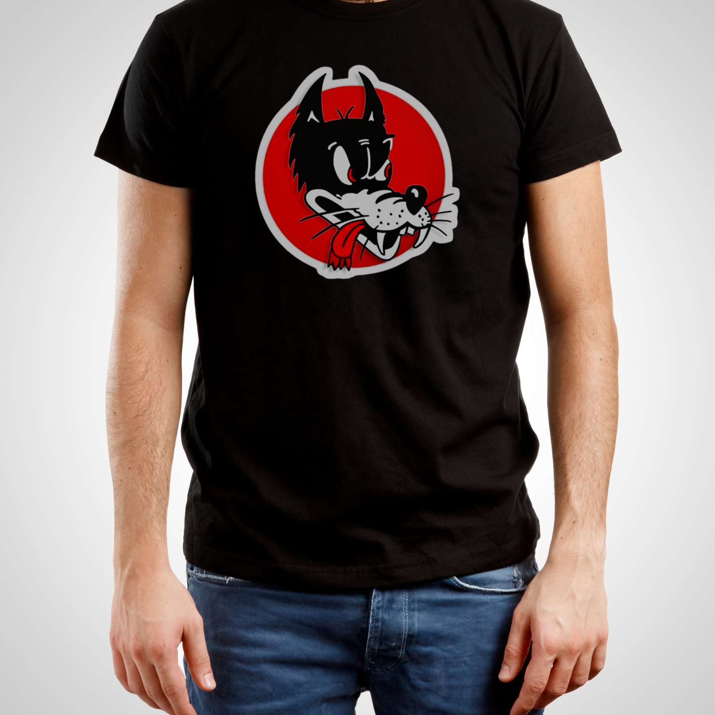 The Red Wolf Short Sleeve Shirt