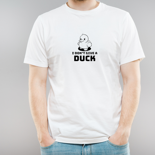 I Don't Give A Duck Short Sleeve Shirt