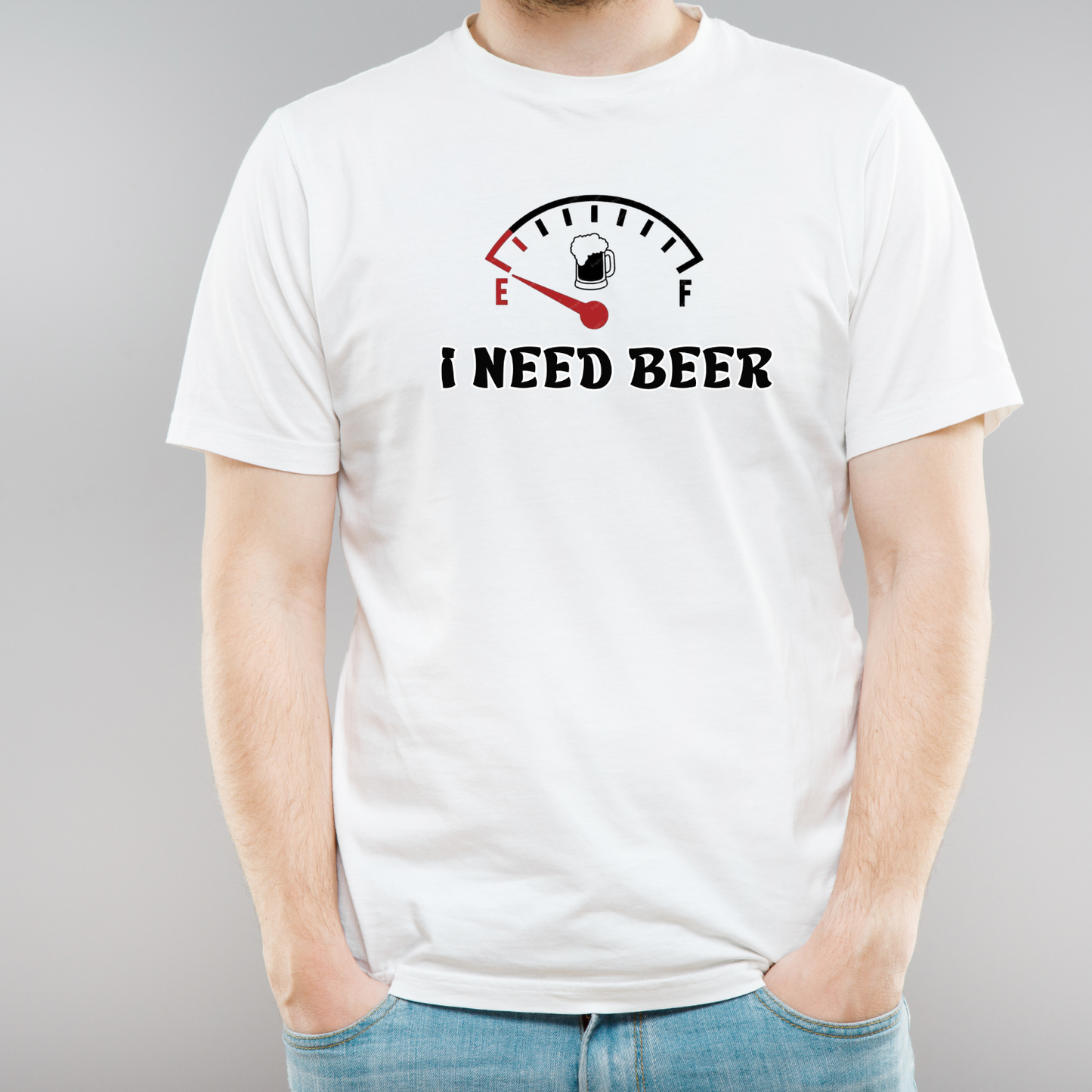 I Need Beer Short Sleeve Shirt