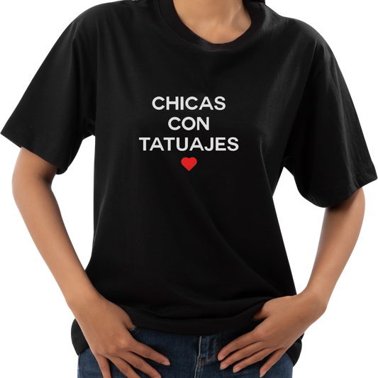 Chicas con Tatuajes Short Sleeve Shirt