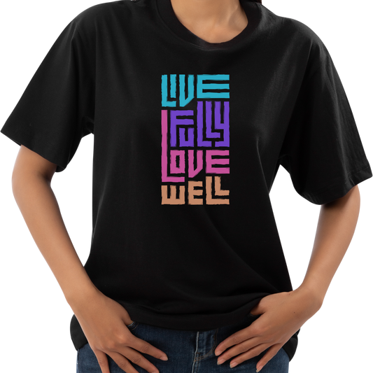 Live Fully Live Well Short Sleeve Shirt