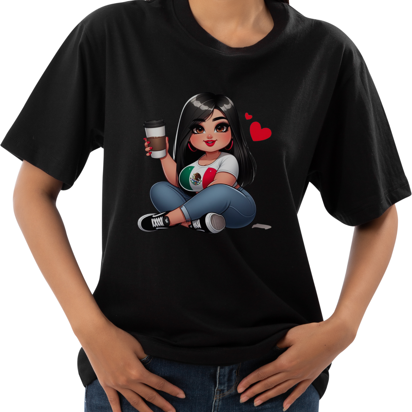 Mexican Girl Short Sleeve Shirt