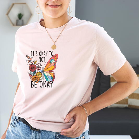 It's Ok not to be Okay Short Sleeve Shirt