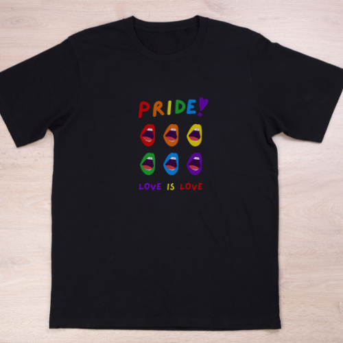 Pride Lips Short Sleeve Shirt