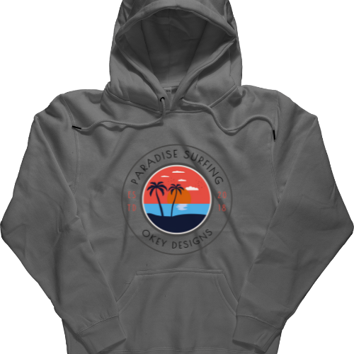 Paradise Surfing Hoodie